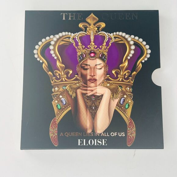Eloise The Queen Eyeshadow Palette Mattes Shimmers Metallic 20 Shades .78oz NIB - Picture 2 of 7